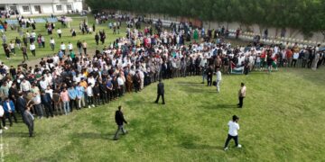 الانبار .. تنظيم وقفة وصلاة الغائب على ضحايا غزة