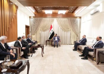 الحلبوسي يستقبل مجلس الشورى الإيراني
