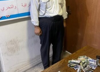 بغداد .. اعتقال ضابط رفيع في موقع مرور بالجرم المشهود