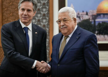 بلينكن في رام الله يعقد اجتماعاً مع رئيس السلطة الفلسطينية