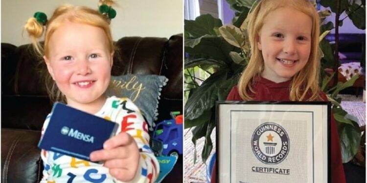 أذكى طفلة في العالم