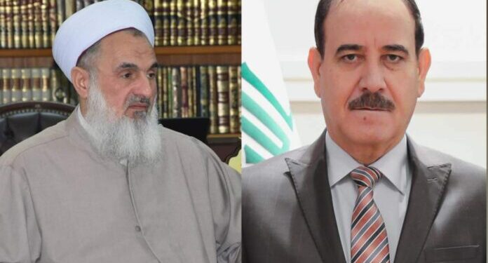 احتجاز رئيس الوقف السني داخل جامع أم الطبول