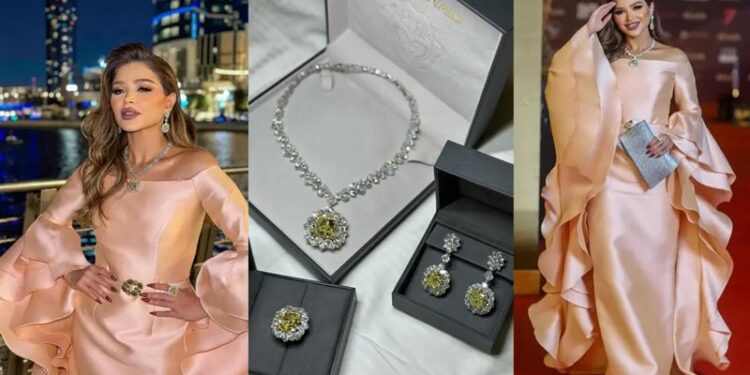 أكبر ماسة صفراء في العالم في دبي