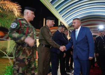 وزير الداخلية يصل الى النجف