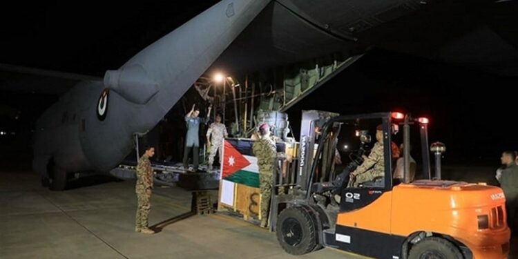 إسرائيل: المساعدات التي أنزلها الأردن جوا في غزة كانت بتنسيق كامل معنا