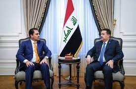 السوداني يستقبل النائب الاول لرئيس مجلس النواب