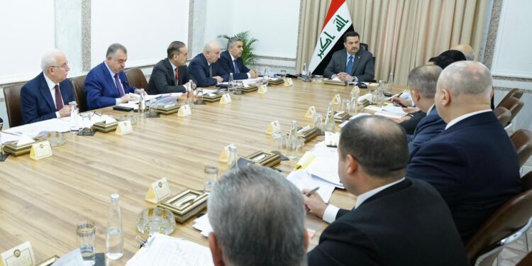 السوداني يرأس الاجتماع الرابع للّجنة العليا للمياه