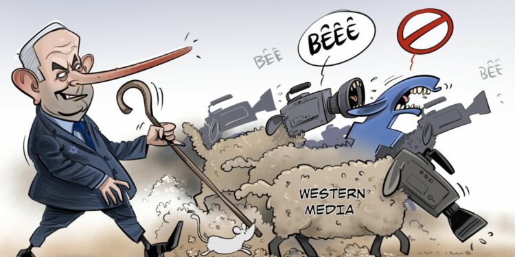 “بينوكيو” يتحول إلى رمز لكشف الدعاية الإسرائيلية الكاذبة على مواقع التواصل