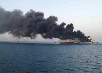 الاعلان عن استهداف سفينة اسرائيلية في المحيط الهندي بطائرة مسيرة