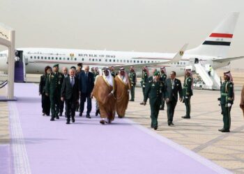رئيس الجمهورية يصل الى الرياض