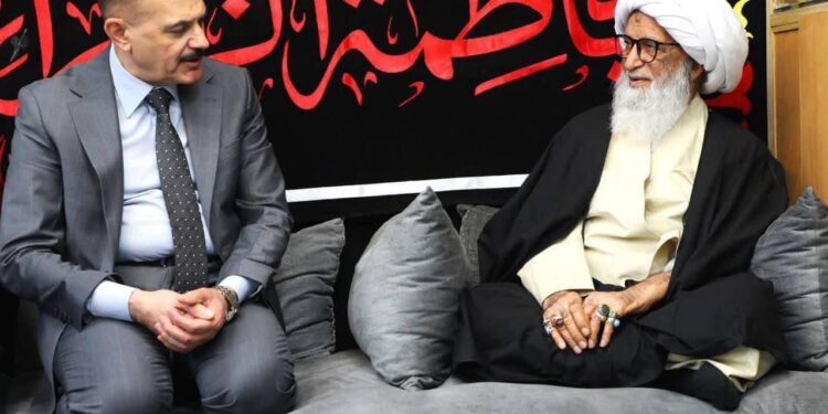 رئيس المحكمة الأتحادية العليا يزور النجف