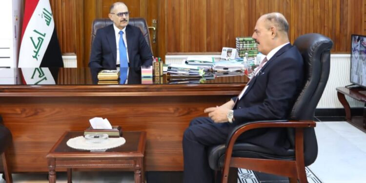 مؤيد اللامي يلتقي رئيس المحكمة الاتحادية العليا