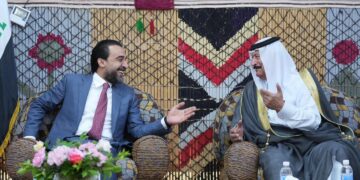 الحلبوسي يلتقي عدداً من الشيوخ والوجهاء في حديثة