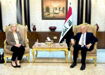 وزير الخارجية يستقبل السفيرة الامريكية