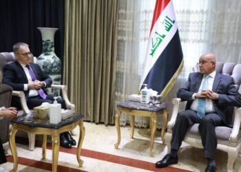 وزير الصحة يلتقي السفير الايطالي