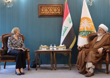 همام حمودي يلتقي السفيرة الاسترالية