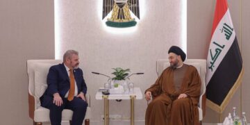 الحكيم يلتقي سفير الاتحاد الاوروبي