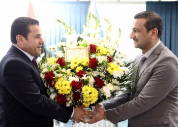 مستشار الأمن القومي ورئيس ديوان الرقابة المالية يبحـــثان التعاون المشترك