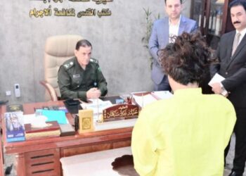 بغداد .. القبض على قاتل اطلق النار بأتجاه مفرزة واصاب ضابط