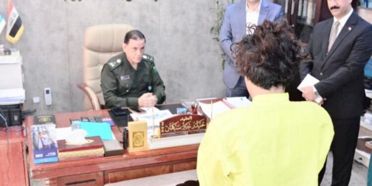 بغداد .. القبض على قاتل اطلق النار بأتجاه مفرزة واصاب ضابط