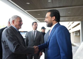 الحلبوسي يستقبل رئيس الجمهورية