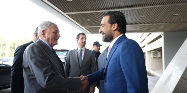 الحلبوسي يستقبل رئيس الجمهورية