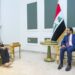 الحلبوسي يستقبل الممثل الخاص للأمين العام للأمم المتحدة في العراق