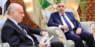 وزير الزراعة يلتقي السفير التركي