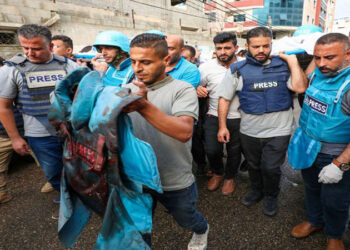 الاعلان عن مقتل (46 صحفيا) منذ بدء الهجوم الإسرائيلي على غزة