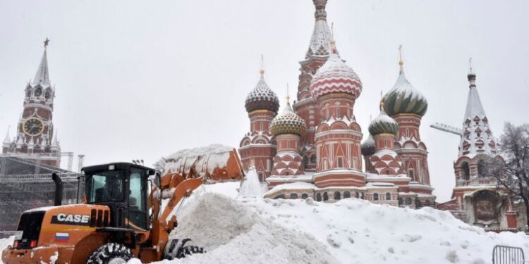 موسكو تغرق بالثلوج “إعصار فانيا”