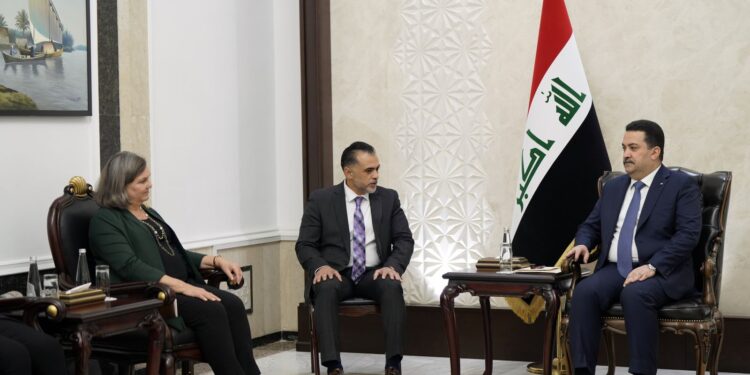 السوداني يستقبل نائب وزير خارجية الولايات المتحدة الأمريكية