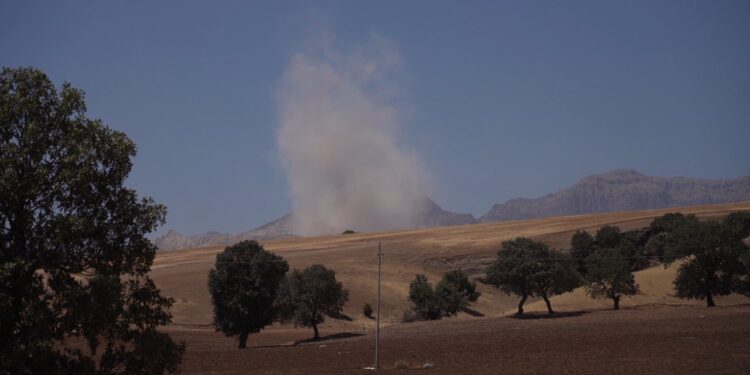 السليمانية .. قصف جوي للمرة الثانية خلال 24 ساعة