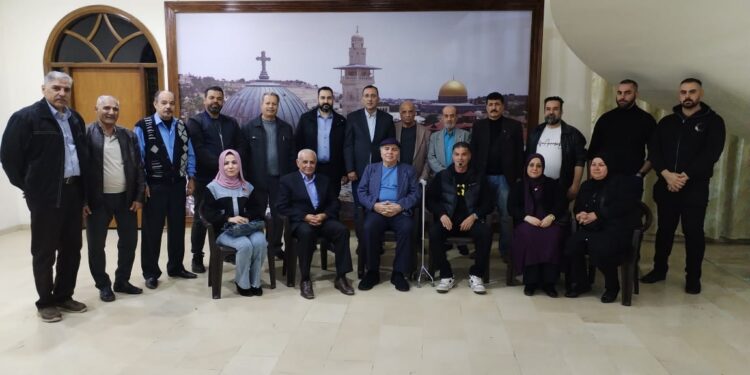 تكليف الفنان الفلسطيني محمد حسين عبد الرحيم رئيساً لِلجنة الشعبية الفلسطينية في العراق