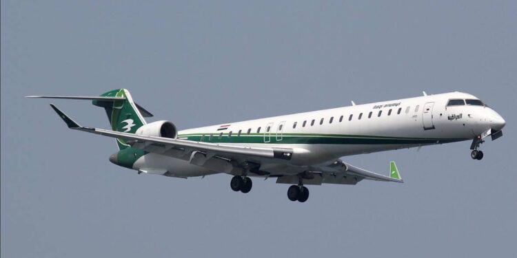 الاعلان عن إعادة طائرة من طراز crj 900 الى الخدمة بعد توقفها لأكثر من سنة