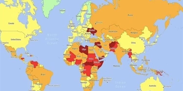 الكشف عن  أخطر 3 دول على مستوى العالم