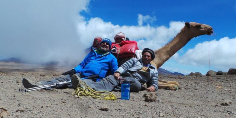 “سندباد اليمن” يلف العالم على ظهر جمل