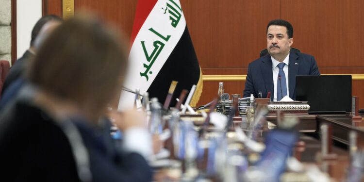 حديث السوداني خلال جلسة مجلس الوزراء