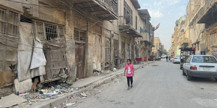 بنايات وسط بغداد تنتظر تخليصها من “التشوه البصري”