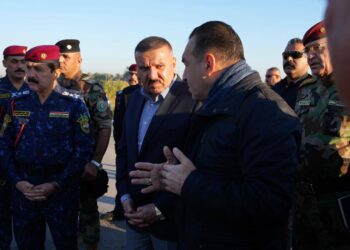 وزير الداخلية يصل الى ديالى
