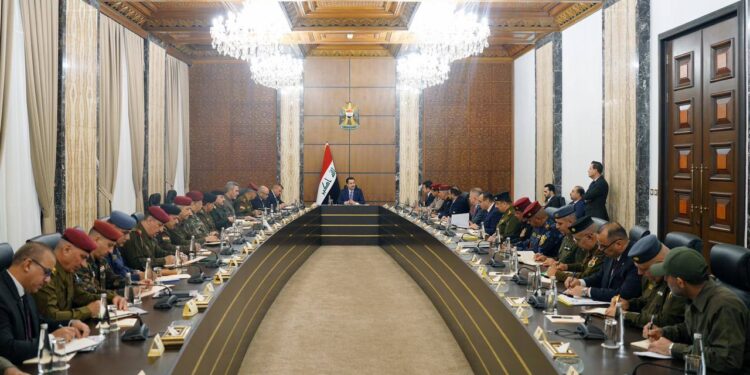 السوداني يرأس اجتماعاً للّجنة الأمنية العليا لمتابعة خطة تأمين انتخابات مجالس المحافظات