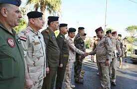 نائب قائد العمليات المشتركة يصل إلى نينوى