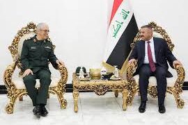 وزير الداخلية يلتقي رئيس هيئة الأركان المشتركة الايرانية