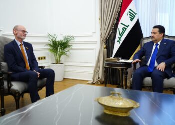 السوداني يستقبل سفير المملكة المتحدة