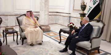 رئيس الجمهورية يلتقي السفير السعودي