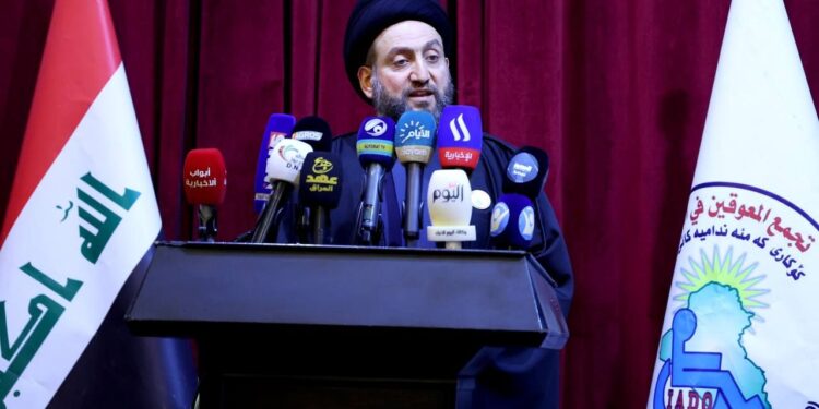الحكيم .. العراق كان وسيبقى في خندق واحد لنصرة فلسطين