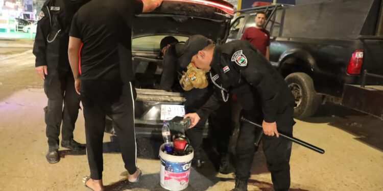 الديوانية ..القبض على 43 مطلوبا ومخالفا