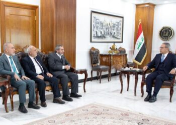 فائق زيدان يستقبل الأمين العام للاتحاد الاسلامي الكردستاني والوفد المرافق له