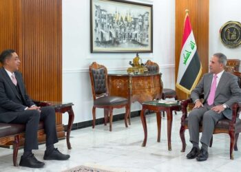 رئيس مجلس القضاء الأعلى يلتقي السفير الكويتي