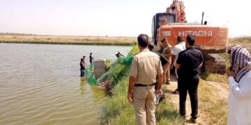 كركوك .. ازالة وردم أكثر من 600 حوض للأسماك