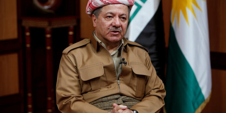 بارزاني يصدر بياناً شديد اللهجة بشأن الهجمات على اربيل